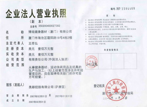 小笛视频營業執照